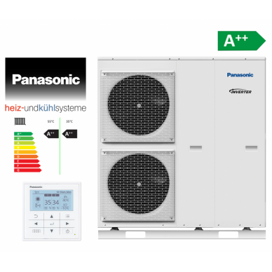 Panasonic Aquarea šilumos siurblys Mono-Bloc T-CAP 12kW 1