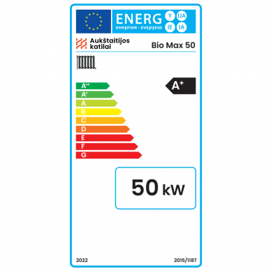 Pramoninis kieto kuro katilas Bio Max 50kW 3