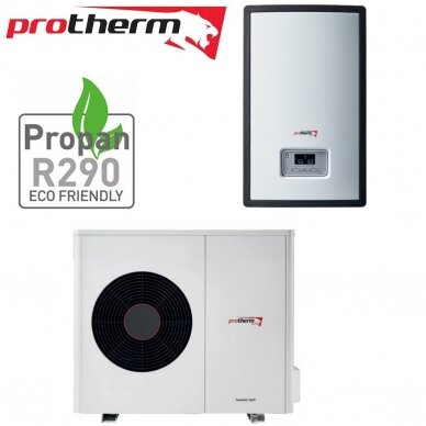 Protherm GeniaAir Mono šilumos siurblys 3kW R290 su hidraulikos stotimi