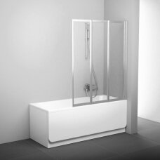 Ravak vonios sienelė VS3 115cm satinas+stiklas Transparent