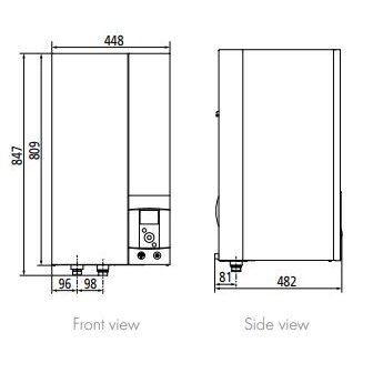 Šilumos siurblys Atlantic Alfea Extensa A.I. 8kW R32 3