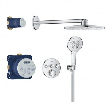 Grohe potinkinė dušo sistema Grohtherm SmartControl su galva SmartActive 310 34863000