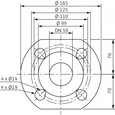 Wilo Yonos MAXO 50/0,5-8 2